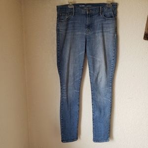 Old Navy Original Mid-Rise Stretchy Skinny Jeans Size 10 Tall